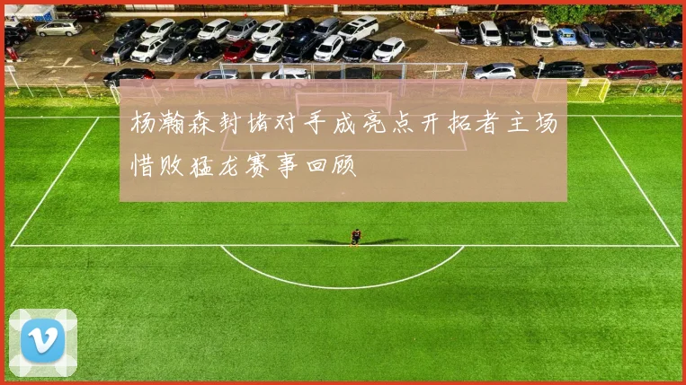 杨瀚森封堵对手成亮点开拓者主场惜败猛龙赛事回顾